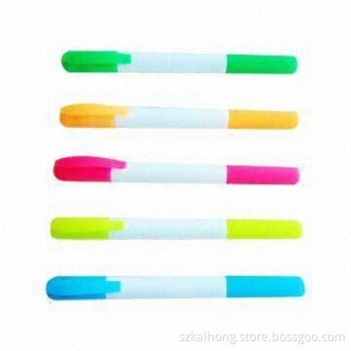 Promotional Solid Highlighter, Made of PP Materials